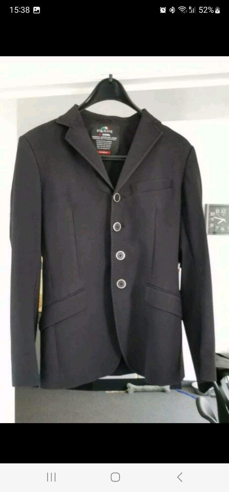 equiline wedstrijdjasje maat 44, Dieren en Toebehoren, Paardrijkleding, Ophalen of Verzenden, Dressuur, Bovenkleding