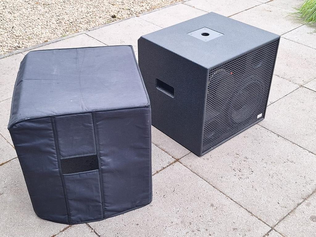 KS Audio CPA B actieve subwoofer met hoes, Gebruikt, Subwoofer, 120 watt of meer, Ophalen
