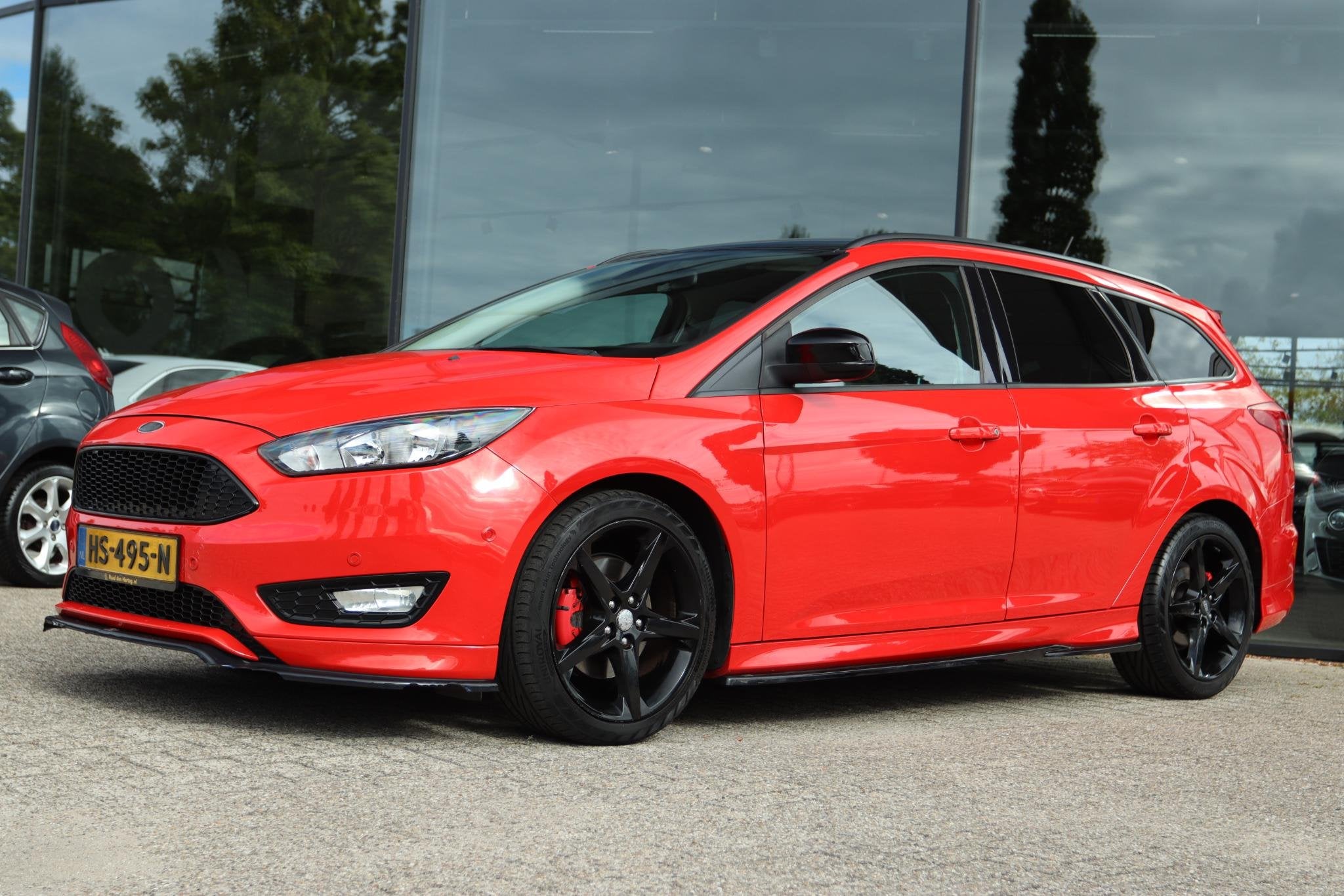 FORD FOCUS WAGON 1.5 RED EDITION | NAVI | CRUISE | LMV | PDC, Auto's, Stof, Euro 6, 4 cilinders, 150 pk