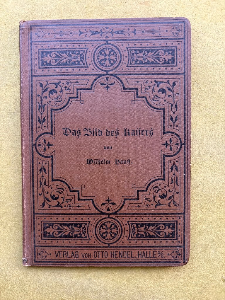  Das Bild des Kaisers, Ophalen of Verzenden, Wilhelm Hauff