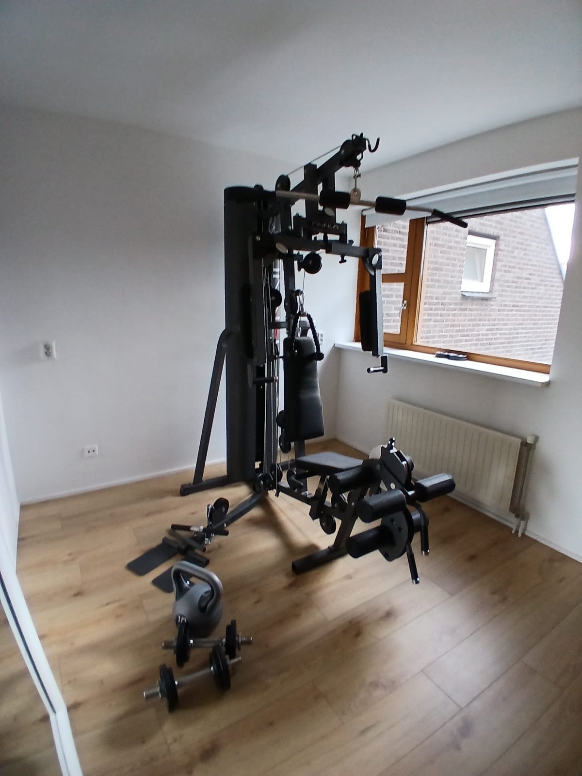 Krachtstation - Finnlo - Compleet voor Thuisgym, Sport en Fitness, Fitnessapparatuur, Zo goed als nieuw, Krachtstation, Armen