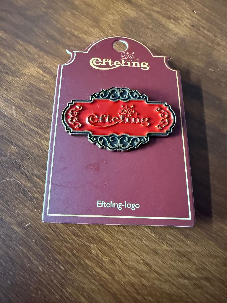 Efteling pin - Efteling-logo, Ophalen of Verzenden, Nieuw, Button of Speldje