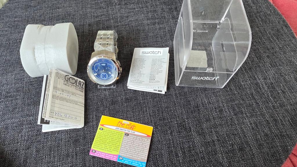 Swatch Irony YRS4006 - Nieuwstaat met recente batterij, Ophalen of Verzenden