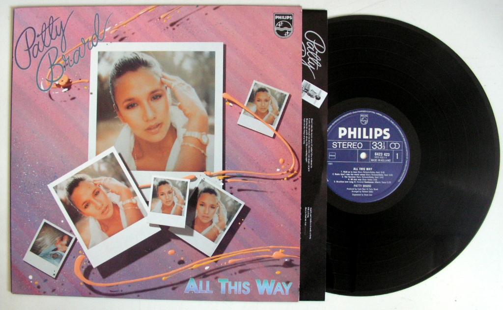 Patty Brard ‎All This Way 10 nrs lp 1981 ZGAN, 1980 - 1989, Ophalen of Verzenden, Zo goed als nieuw, Inclusief binnenhoes