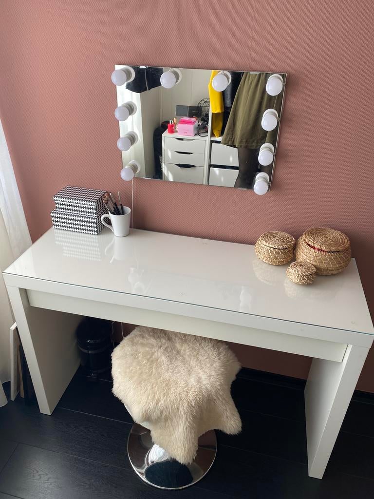 Ikea Malm toilettafel, Ophalen, Zo goed als nieuw, Minder dan 100 cm