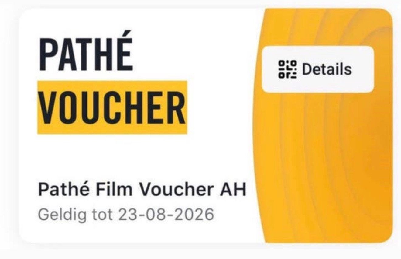 Pathe voucher, Drie personen of meer, Vrijkaartje alle films