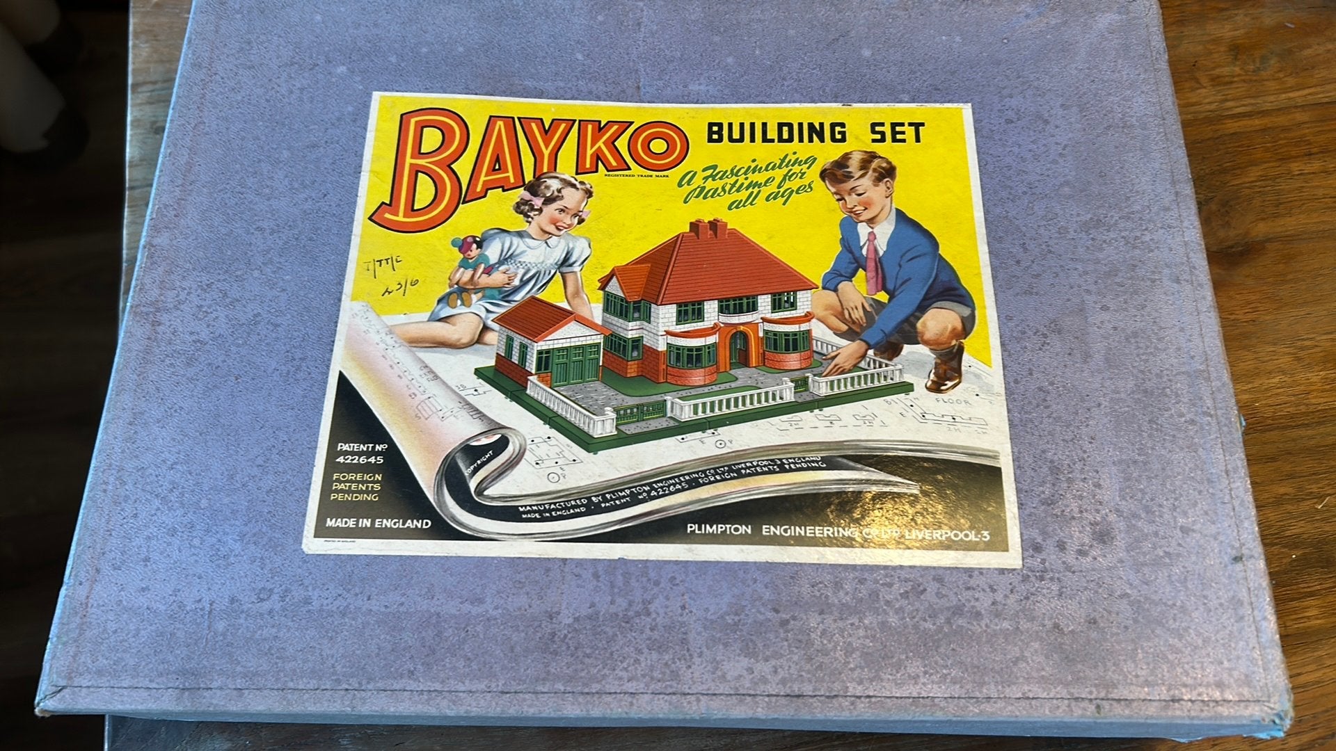 Bayko buildingset uit jaren 50/60 GBR izgs, Ophalen of Verzenden, Gebruikt