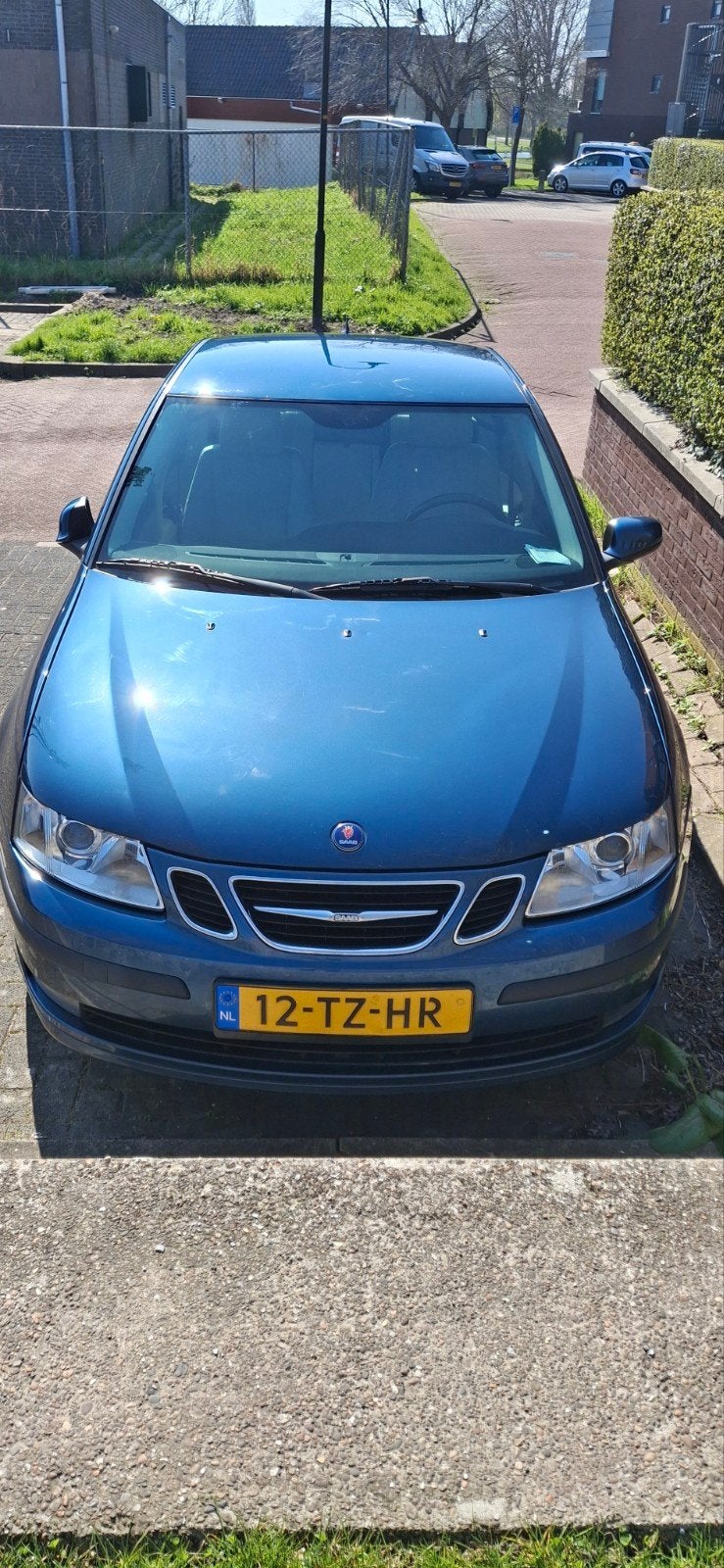 Saab 9-3 .2.0 Turbo,150 pk ! 2007 . Nieuwe  apk. 31.07.27 !!, 4 cilinders, Blauw, Origineel Nederlands, 75 €/maand