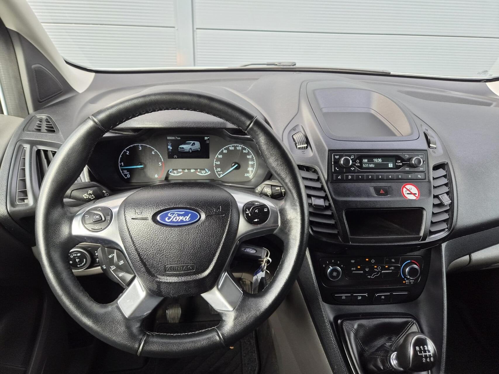 Ford Transit Connect 1.5 EcoBlue L1 Airco Cruise Trekh, Gebruikt, Euro 6, 4 cilinders, 1462 kg