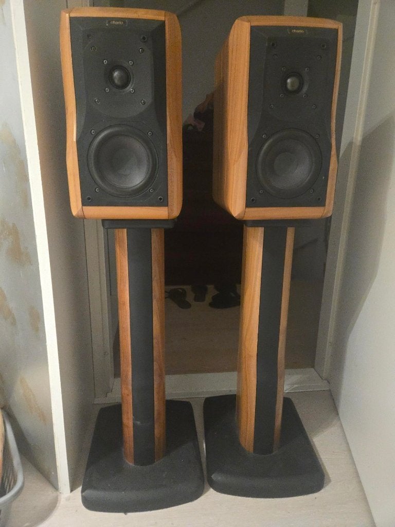 Chario academy millenium speakers, Audio, Tv en Foto, Luidsprekers, Gebruikt, Vloerstaande luidspreker, 120 tot 150 watt, Overige merken