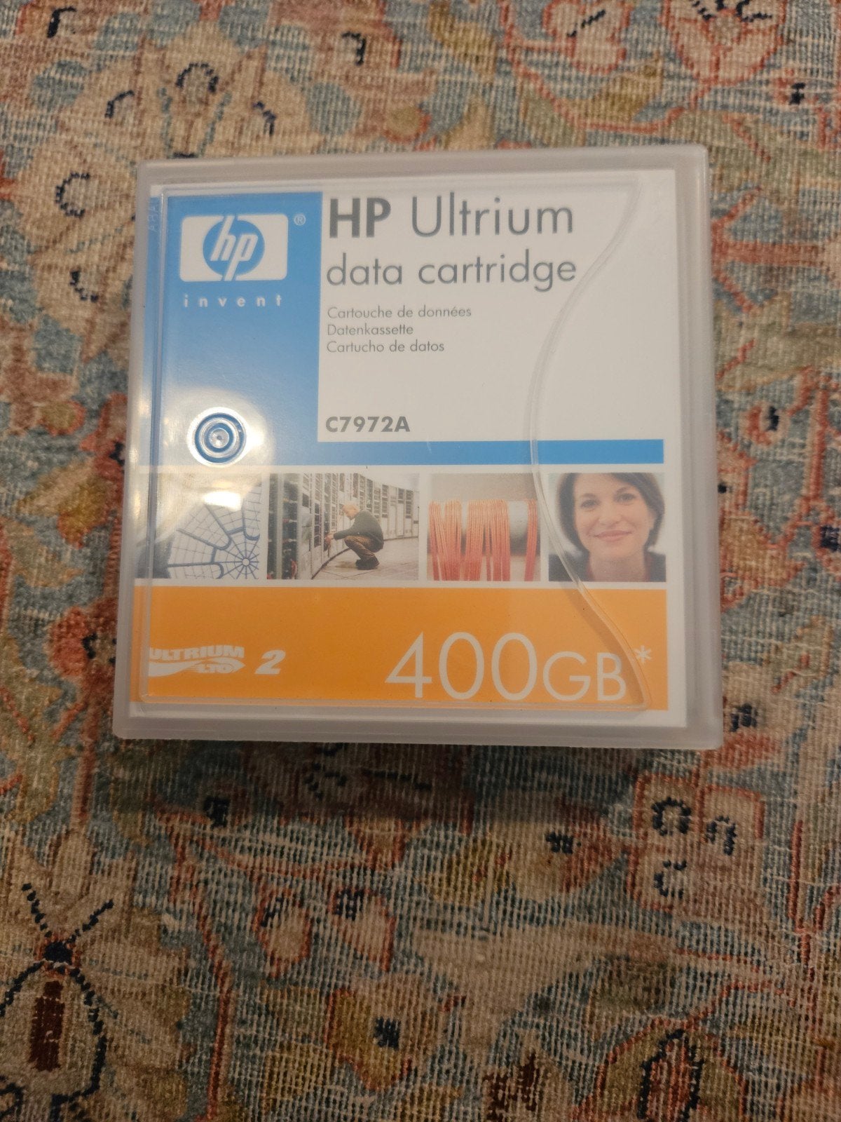 HP Ultrium 2 Data Cartridge C7972A 400GB, Server, HDD, Nieuw, HP