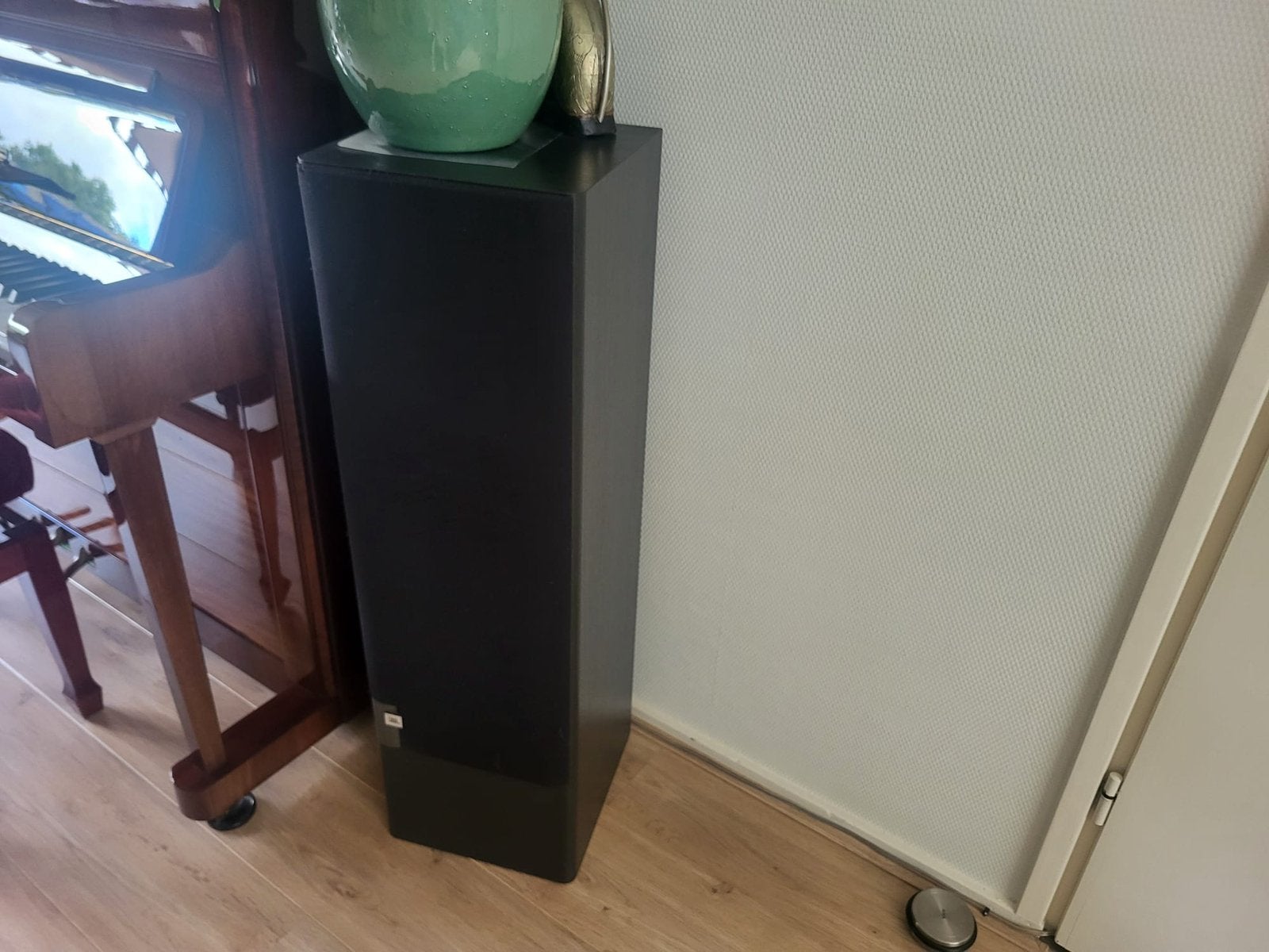 2 boxen, versterker en subwoofer, Audio, Tv en Foto, Ophalen, Gebruikt, Subwoofer, JBL
