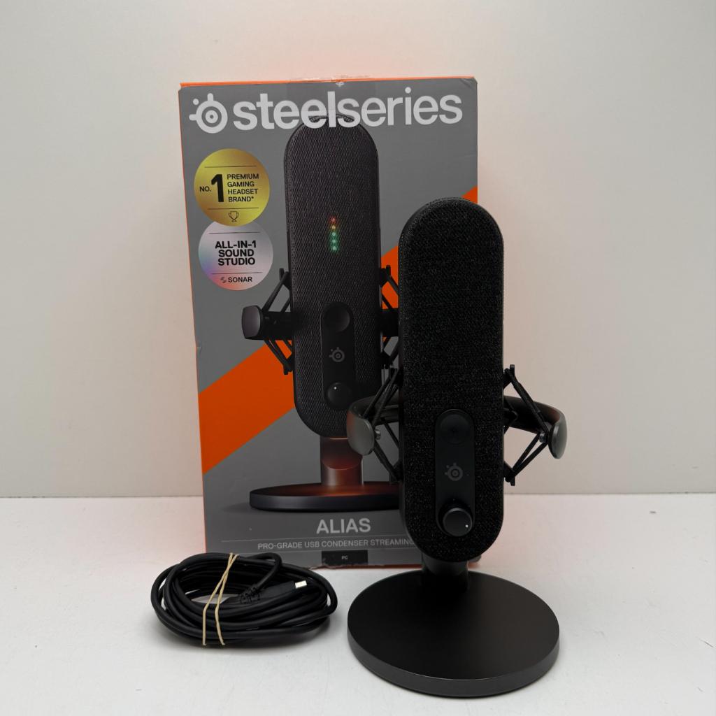Steelseries Alias Microfoon Usb-C | Met Garantie, Steelseries, Zo goed als nieuw, Support@steelseries.com, 1150 18th St NW, Suite 106
Auburn, WA 98001
USA