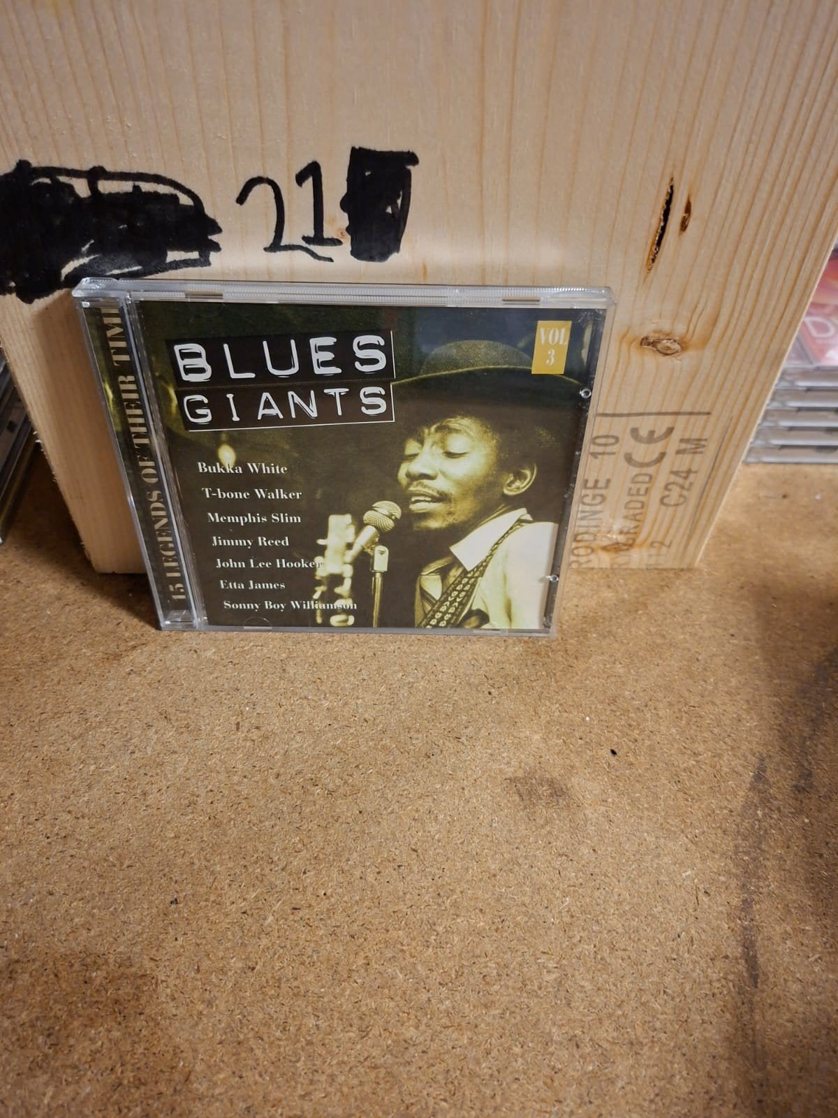 Blues Giants Vol. 3 CD - Diverse Artiesten, Ophalen of Verzenden, Gebruikt, Blues, Verzamelalbum