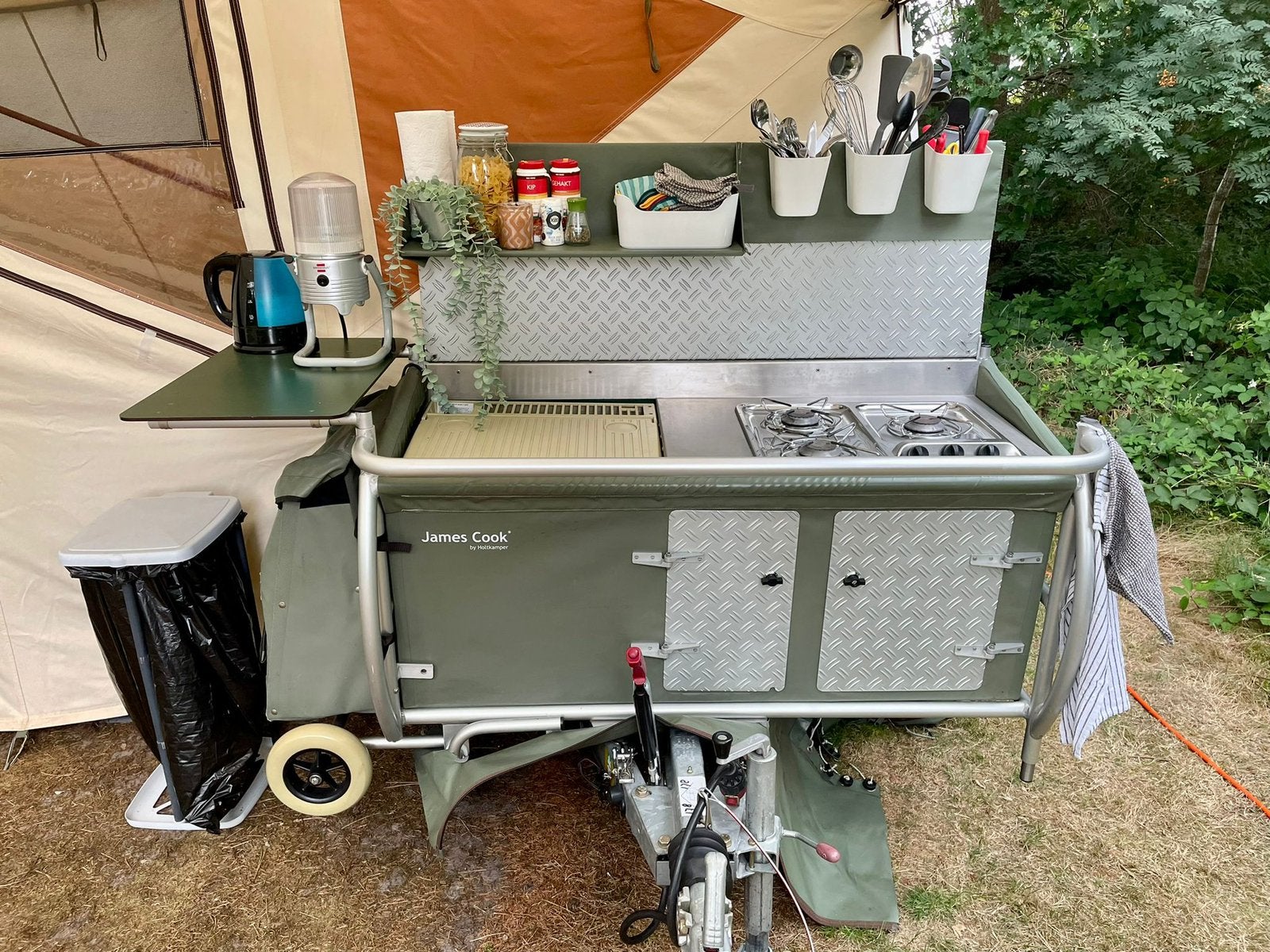 James Cook keuken Holtkamper Cocoon, Caravans en Kamperen, Kampeeraccessoires, Ophalen, Gebruikt