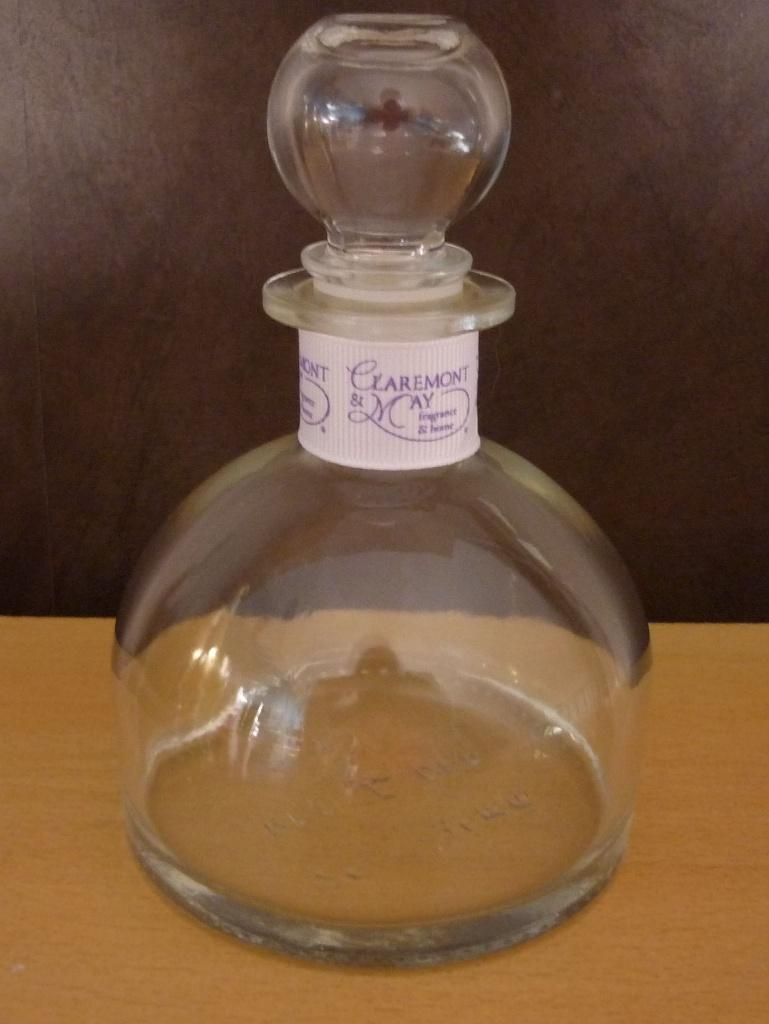 Glazen fles met stop 25 cl, Ophalen of Verzenden, Overige kleuren, Glas, Minder dan 50 cm