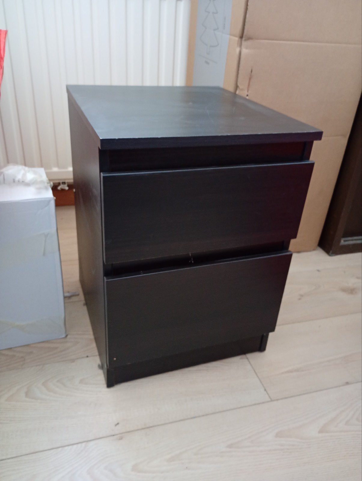 Malm ladekast 2 lades, Ophalen, Gebruikt, Minder dan 45 cm, Minder dan 55 cm