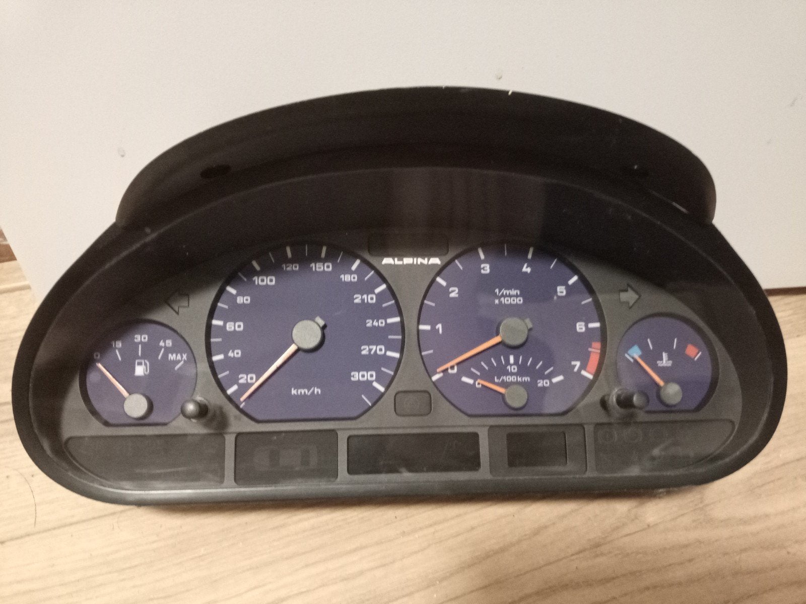BMW E46 Alpina B3 3.3 Teller M3 Klok instrumentenpaneel, Ophalen, Gebruikt, BMW