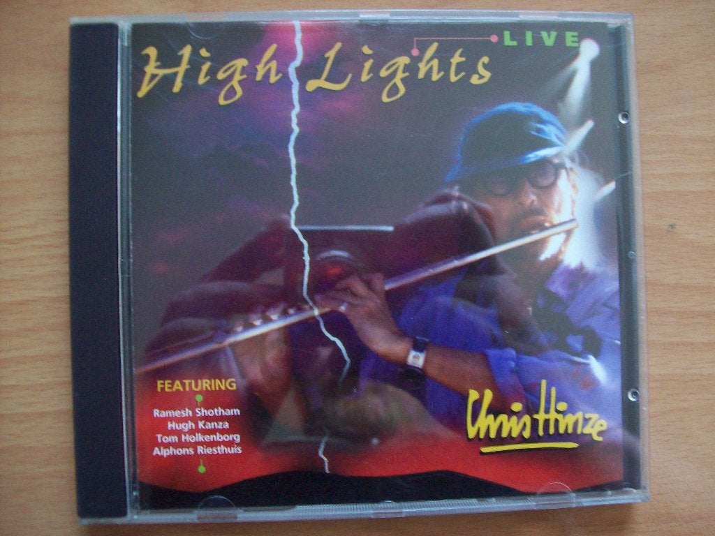 Chris Hinze - High Lights (Live) Ft. Ramesh Shotham, Hugh Ka, Ophalen of Verzenden, Zo goed als nieuw, Album