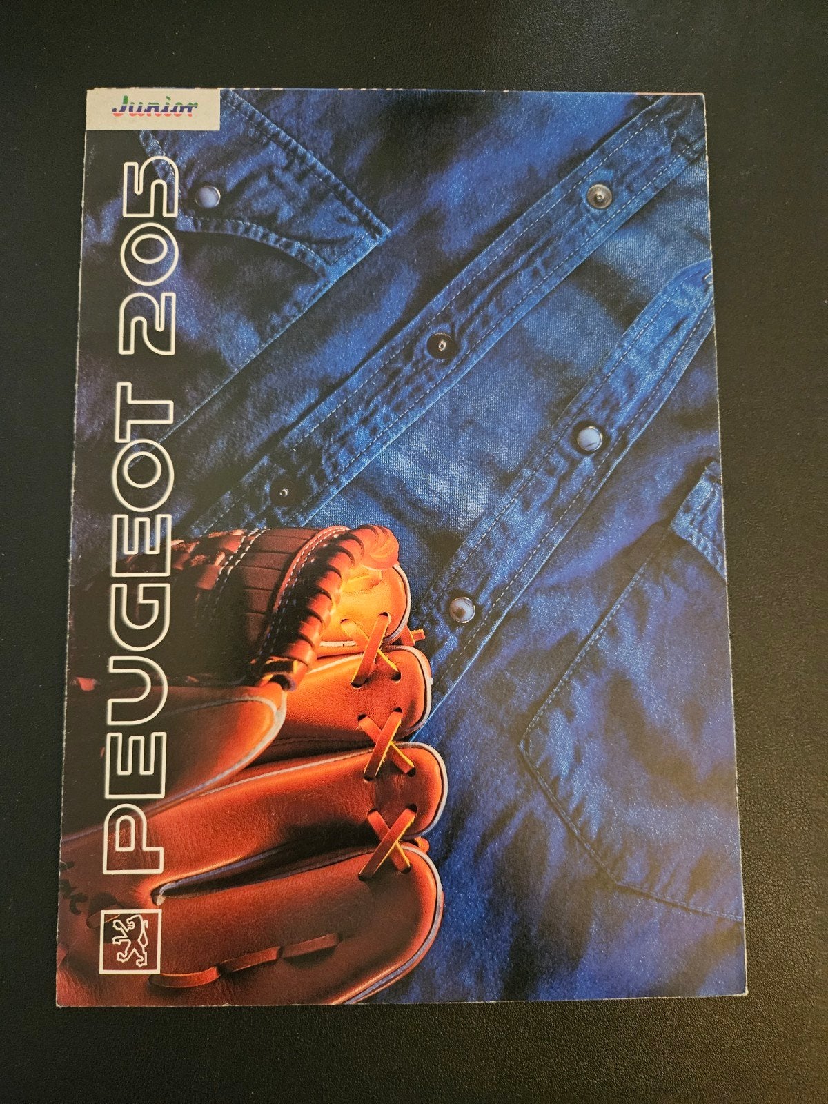 Brochure Peugeot 205 Junior 1991 Frankrijk, Ophalen of Verzenden, Zo goed als nieuw, Peugeot