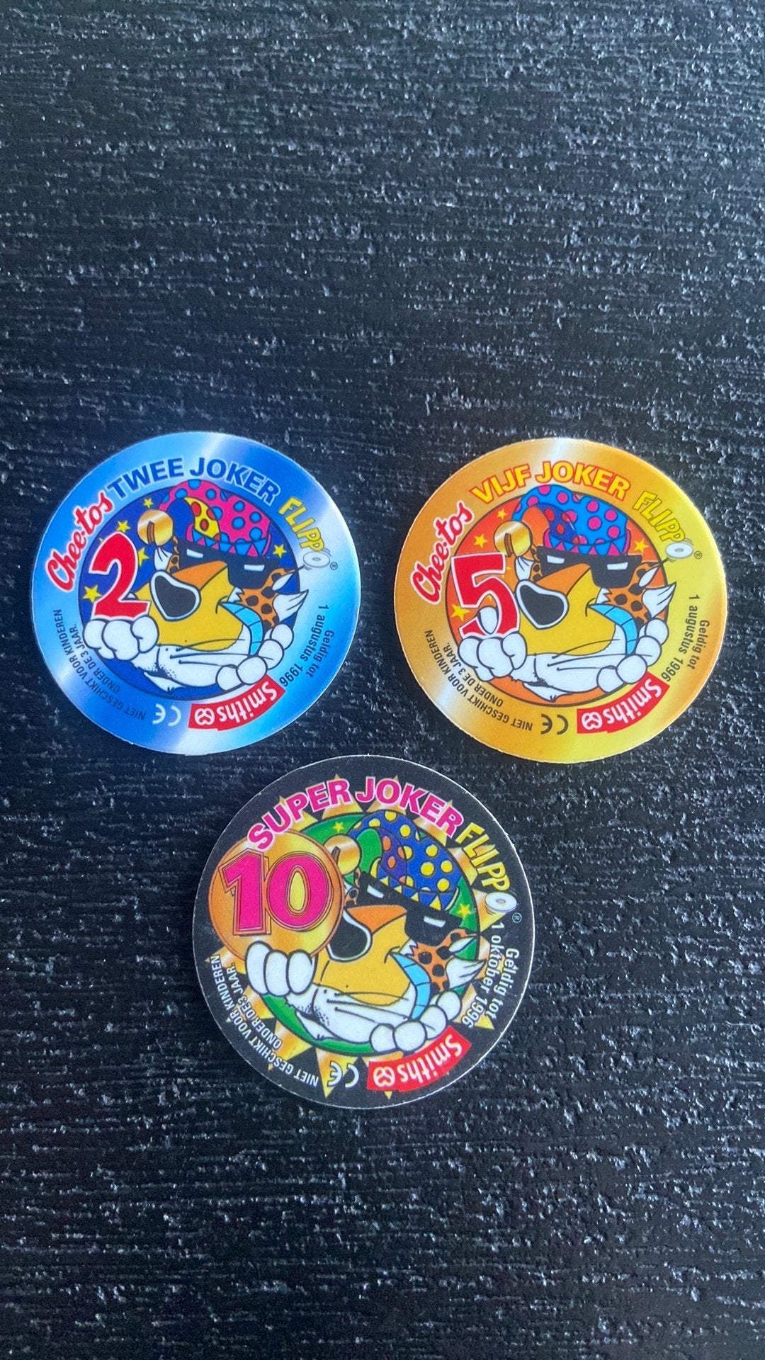 3 x Joker Flippo 2 - 5 - 10 Flippos, Ophalen of Verzenden, Joker, Losse flippo's