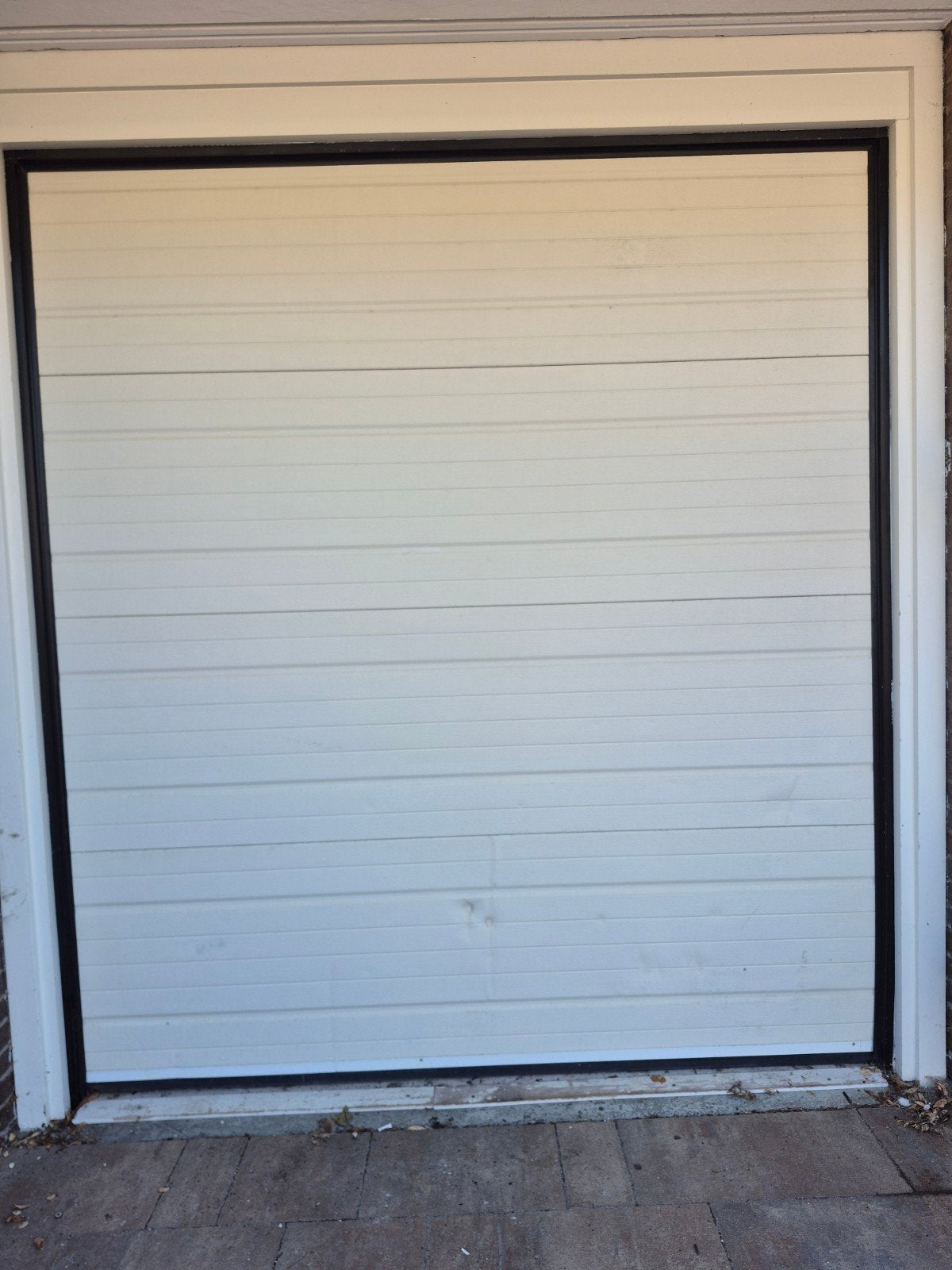 garagedeur sectionaaldeur garagepoort electrische deuropener, Ophalen, Gebruikt, Garagedeur, Metaal