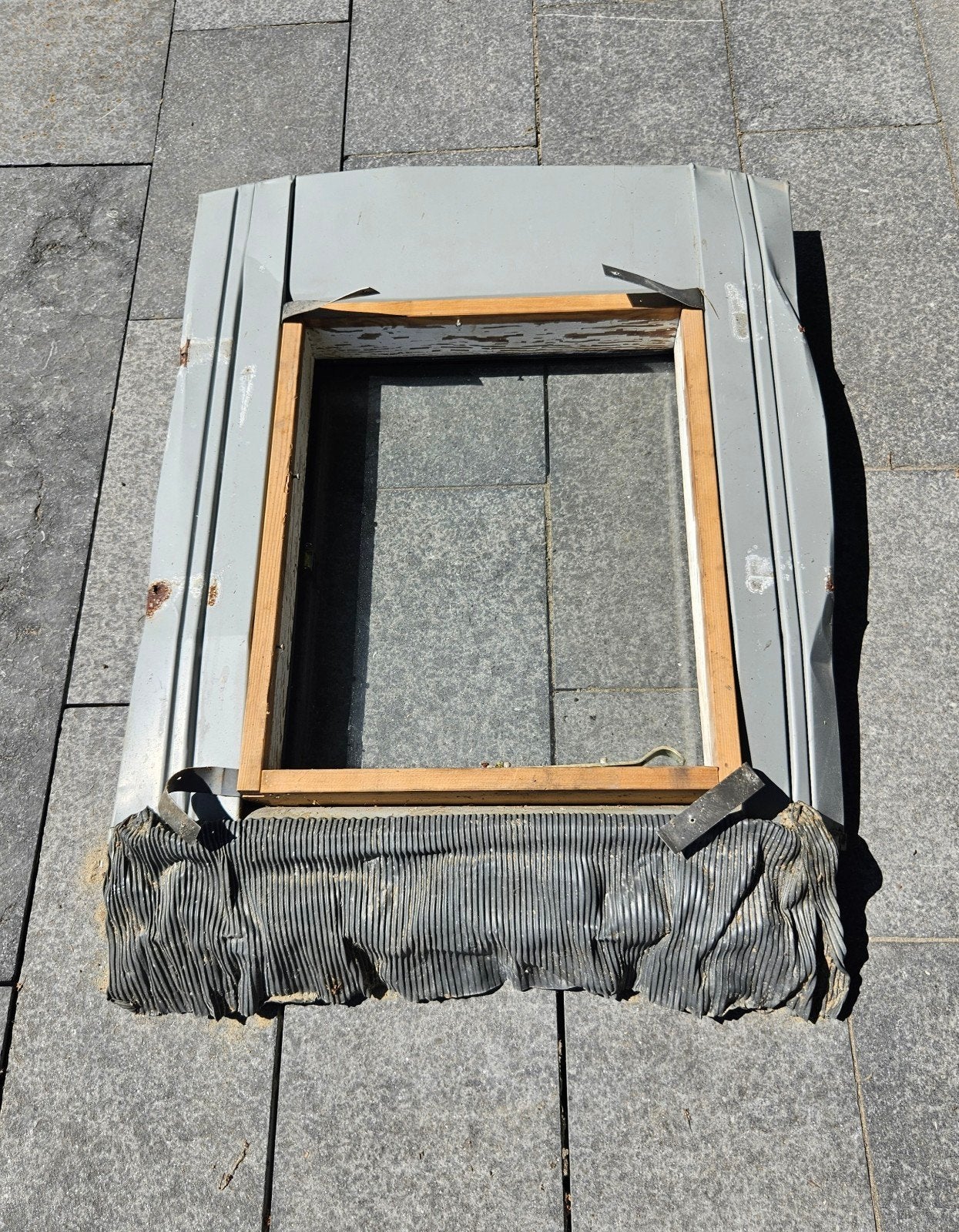 Compleet dakraam 55x45 cm te koop!, Ophalen, Gebruikt, Minder dan 80 cm, Minder dan 80 cm