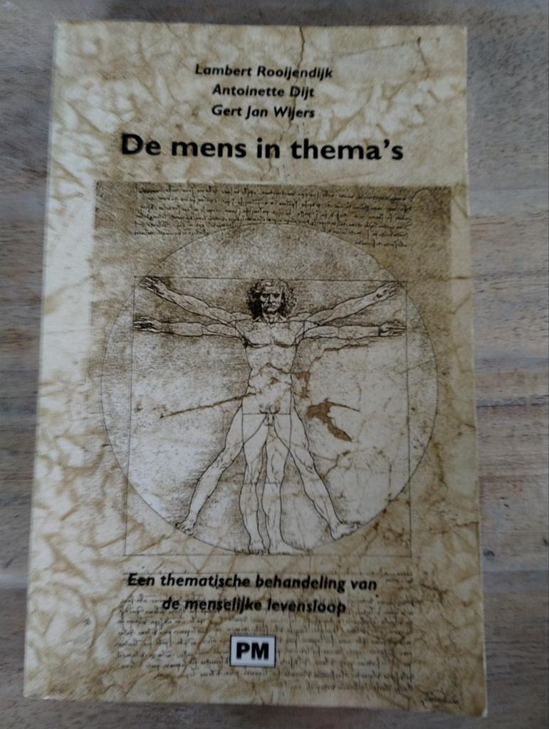 De mens in thema's - Psychologie studieboek, Boeken, Psychologie, Ophalen of Verzenden, Gelezen, Ontwikkelingspsychologie, Lambert Rooijendijk, Antoinette Dijt, Gert Jan Wijers