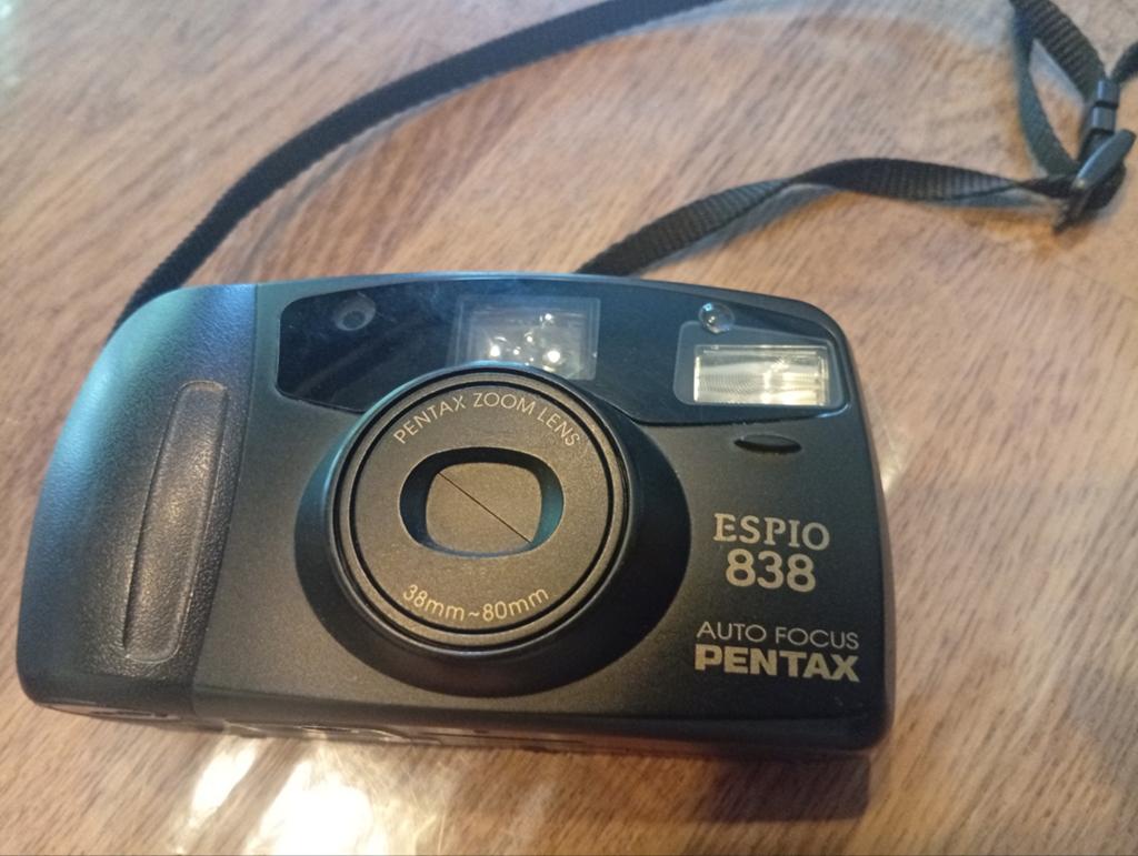 Pentax Espio 838 Compact Camera - Vintage Analoog, Ophalen of Verzenden, Gebruikt, Compact, Pentax