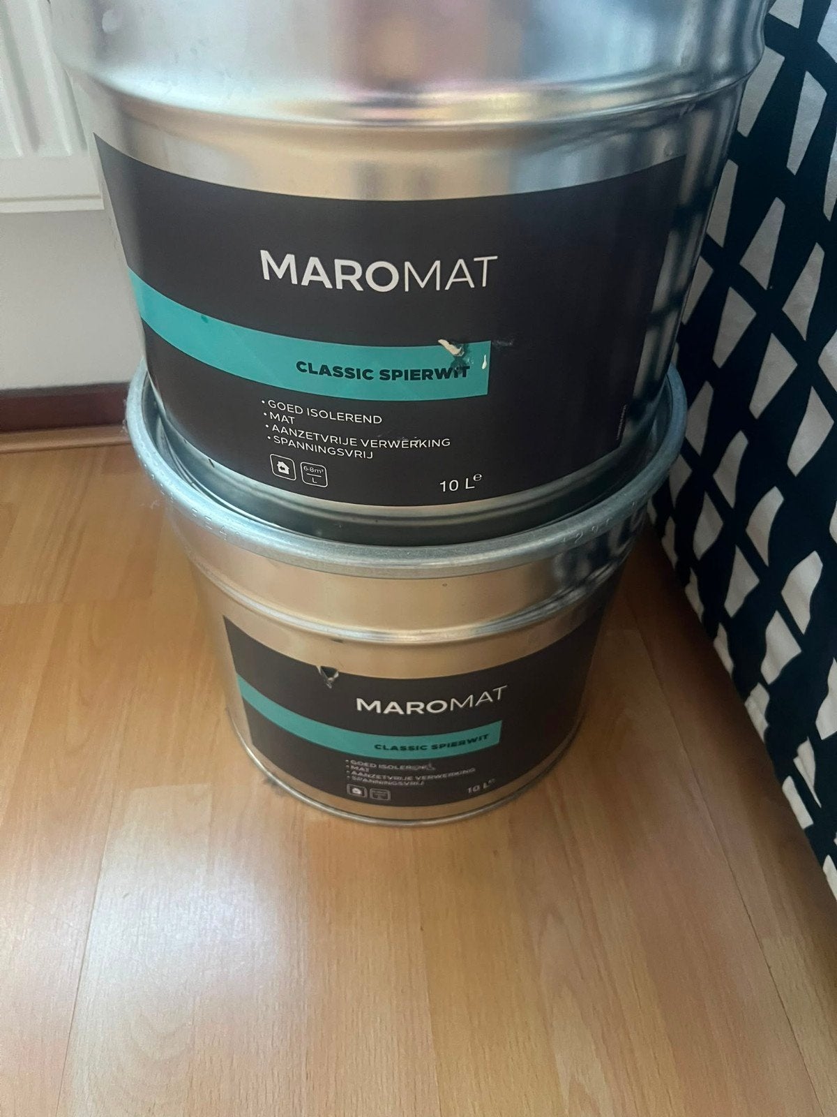 Maromat Classic Spierwit Verf 10L - Nieuw, Ophalen