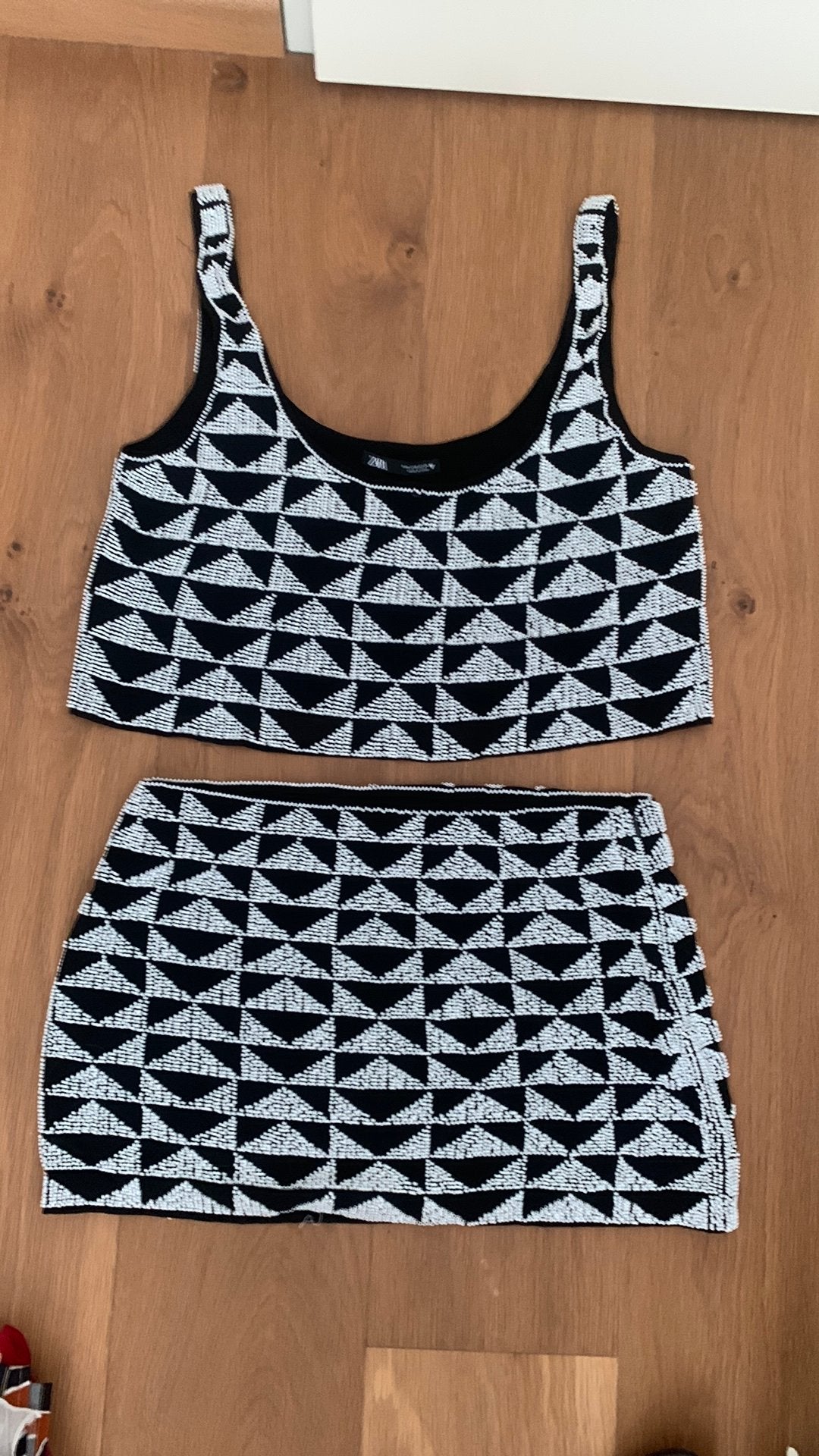 Rok en Top van Zara, Ophalen, Zo goed als nieuw, Maat 36 (S), Boven de knie