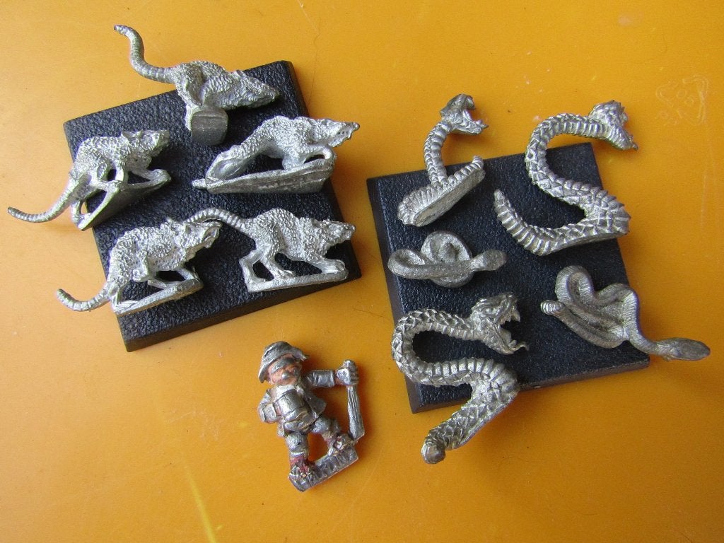 Swarms, Verzenden, Zo goed als nieuw, Warhammer, Figuurtje(s)