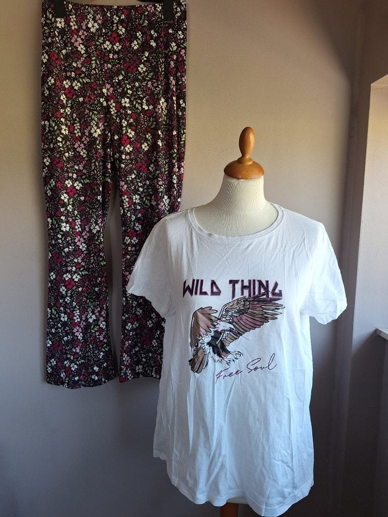 Leuke 2-delige set print van True Spirit, maat XL, Kleding | Dames, Overige kleuren, Maat 46/48 (XL) of groter, Ophalen of Verzenden