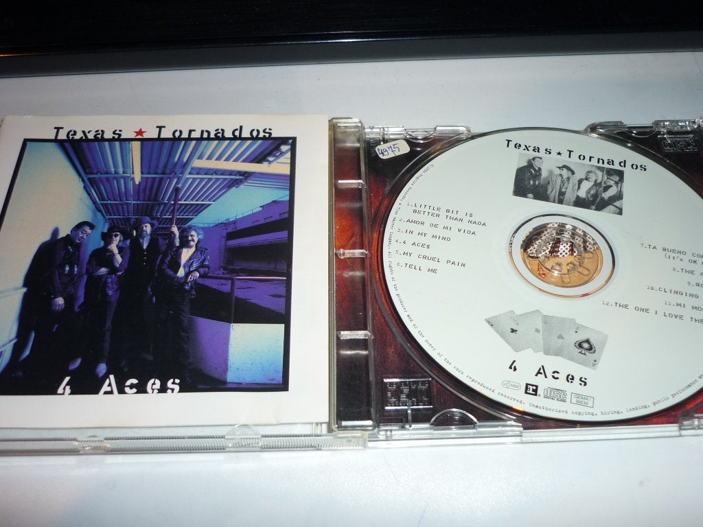 Texas Tornados - 4 Aces CD (Country/Americana), Americana, Gebruikt, Ophalen of Verzenden, Album