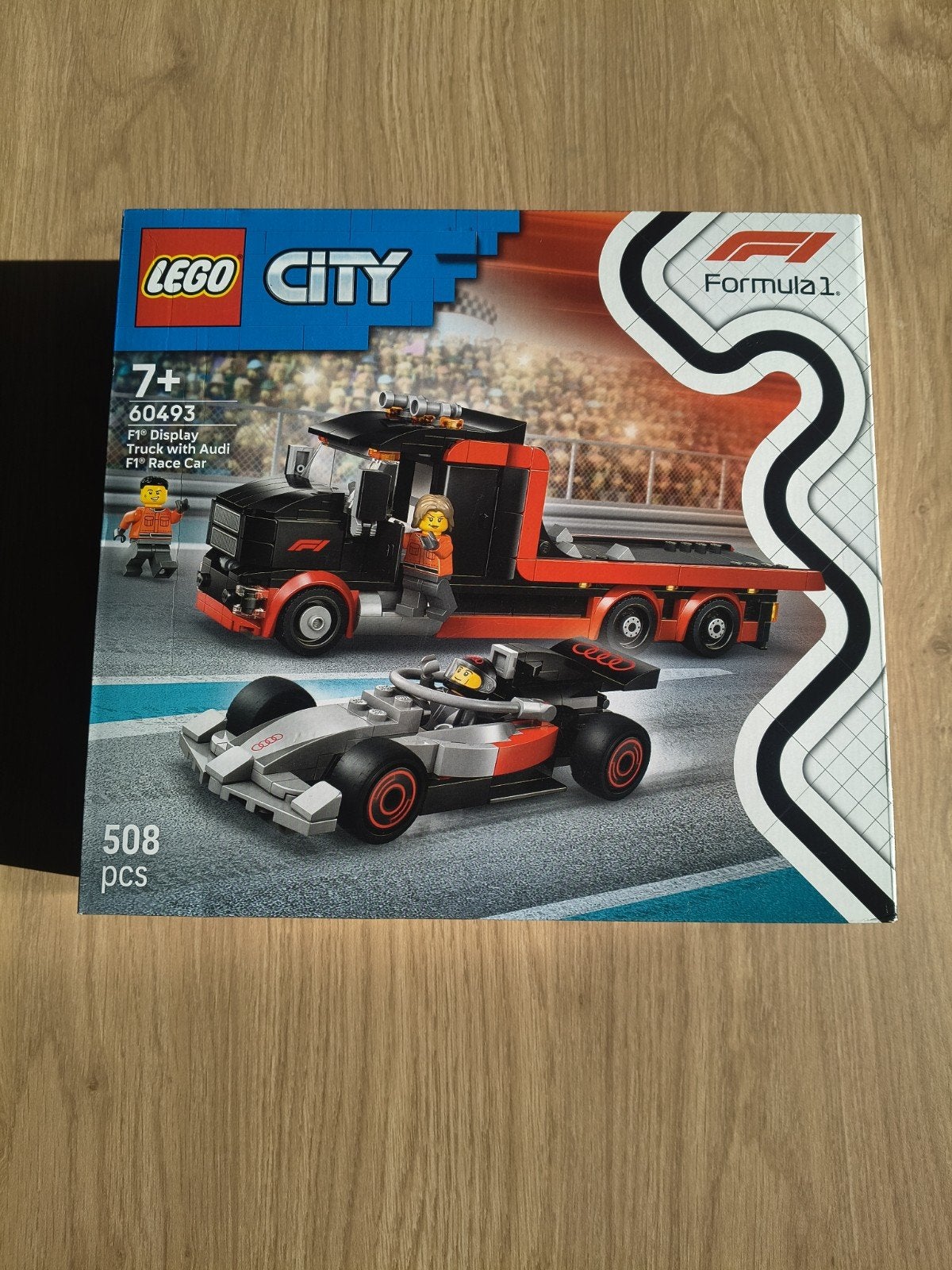 LEGO City 60493 F1 Display Truck en Audi F1 Raceauto, Ophalen of Verzenden, Nieuw