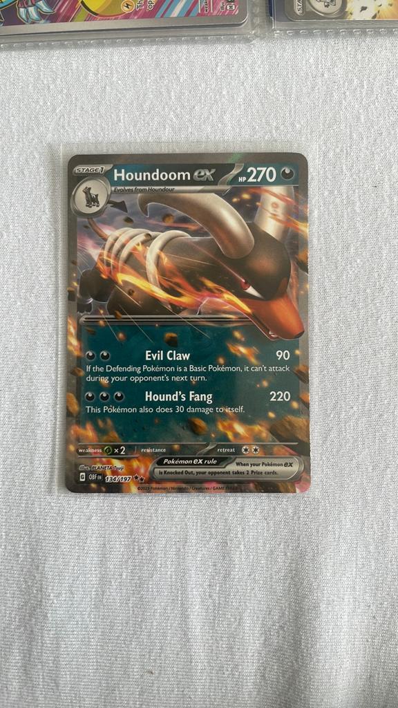 Houndoom ex, Ophalen, Zo goed als nieuw