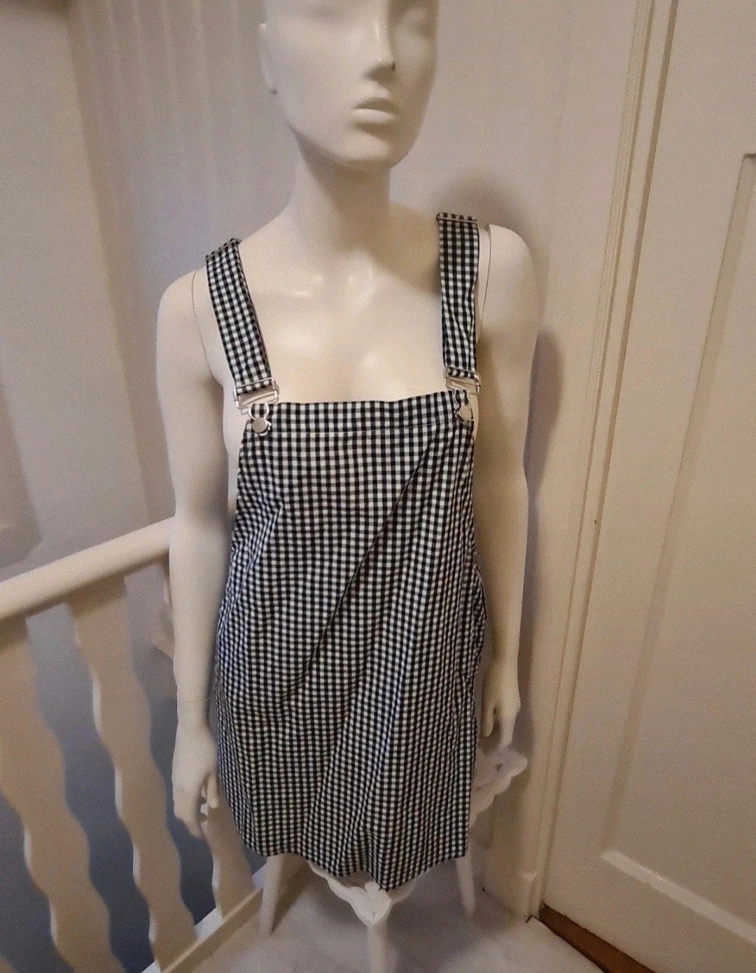Zwart wit tuinjurkje met zakjes, maat 38, Kleding | Dames, Shein, Ophalen of Verzenden, Nieuw