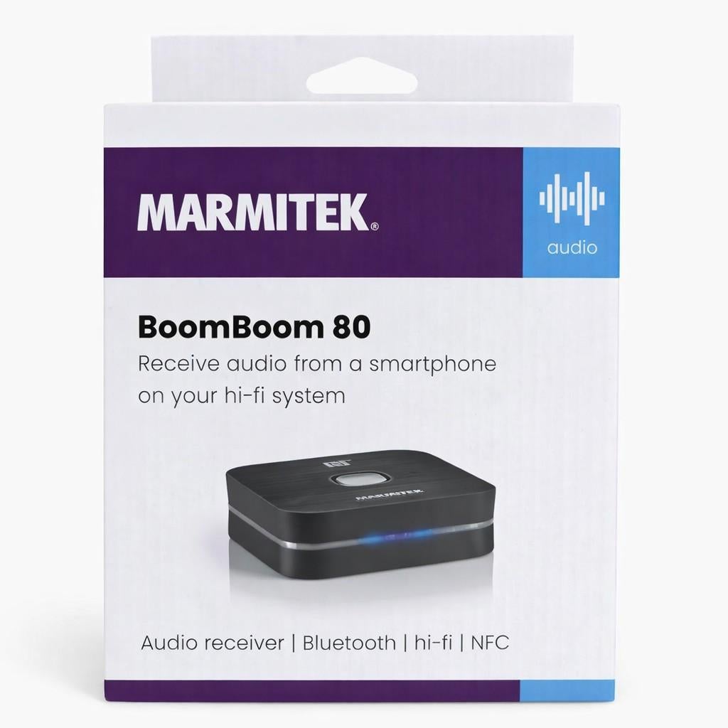 Marmitek BoomBoom 80 Bluetooth Audio Receiver met NFC, Ophalen of Verzenden, Nieuw