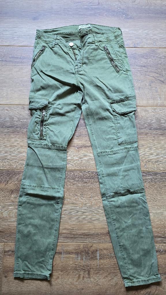 Groene broek van Zara maat 36, Zara, Ophalen of Verzenden, Zo goed als nieuw, Maat 36 (S)