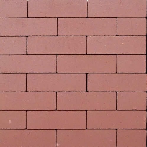 Strackstone Crown GRN+ DF 21x7x8 vlak Wijnrood PL2, Nieuw, Ophalen of Verzenden, 10 m² of meer, Beton