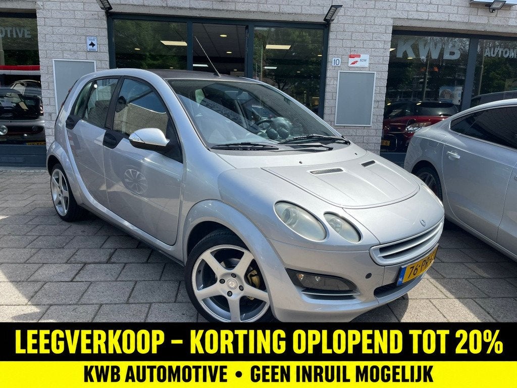 Smart forfour 1.5 passion | Airco | Panoramadak | Beurt | Ni, Auto's, 4 cilinders, Origineel Nederlands, Bedrijf, Handgeschakeld