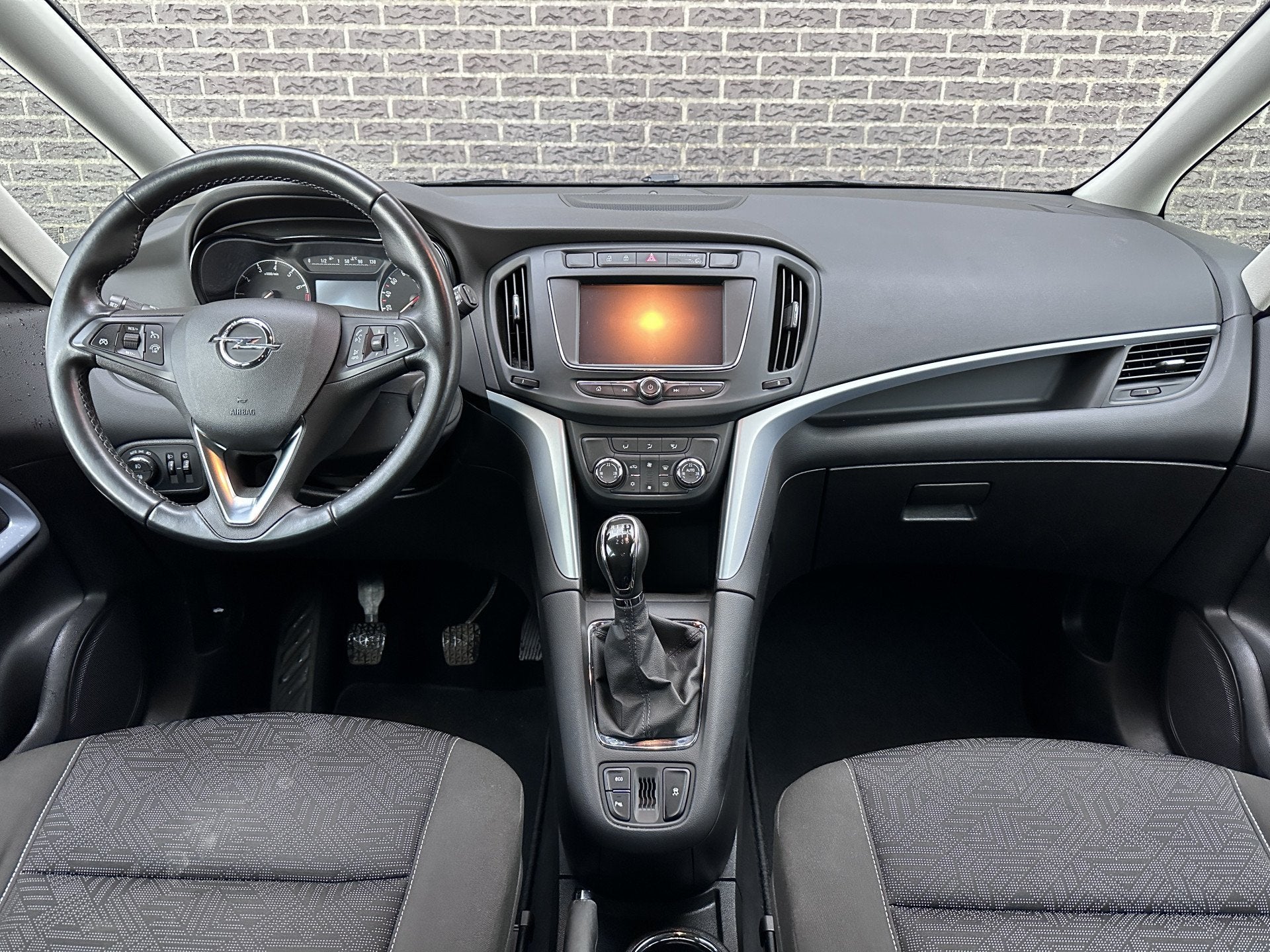 Opel Zafira 1.4 Turbo Online Edition 7zits | Camera | Cruise, Verwarmde buitenspiegels, Stof, Gebruikt, Euro 6