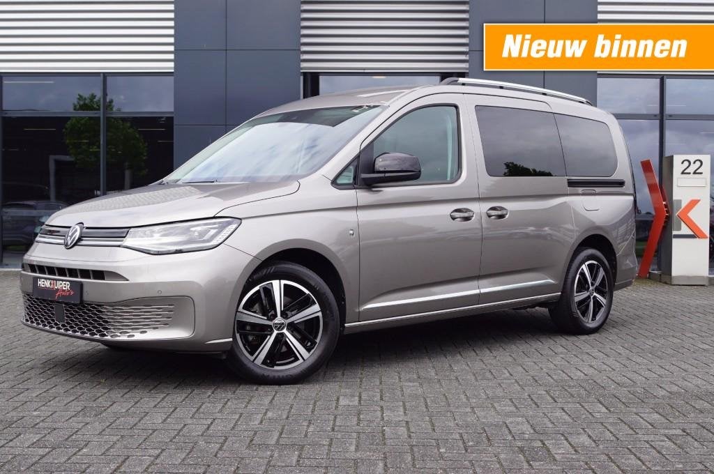 Volkswagen CADDY MAXI 1.5 TSI DSG Style 7 persoons / Navi /L, Auto's, Volkswagen, Automaat, Gebruikt, USB, Met garantie (alle)