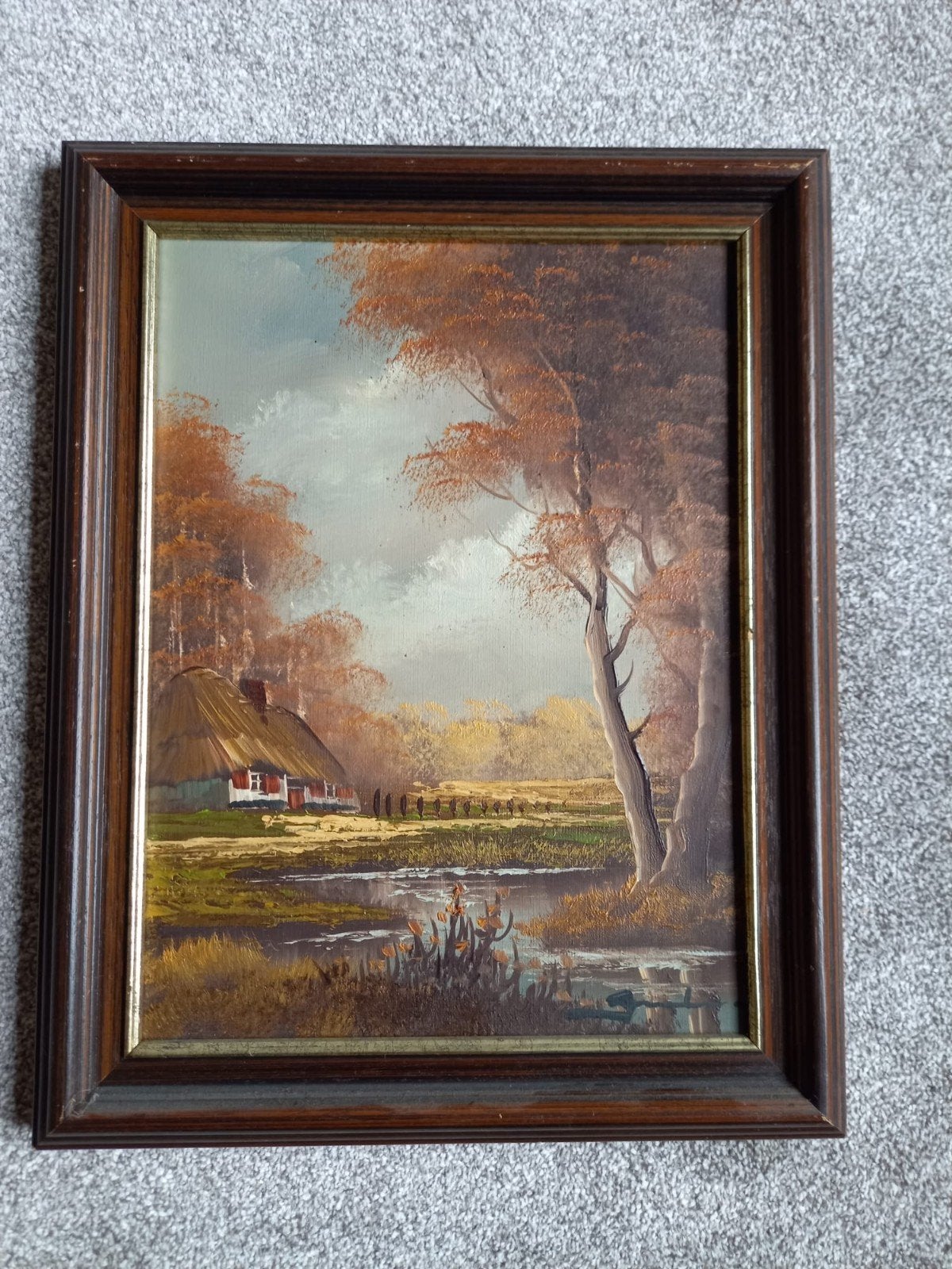 Brocante schilderij, Ophalen
