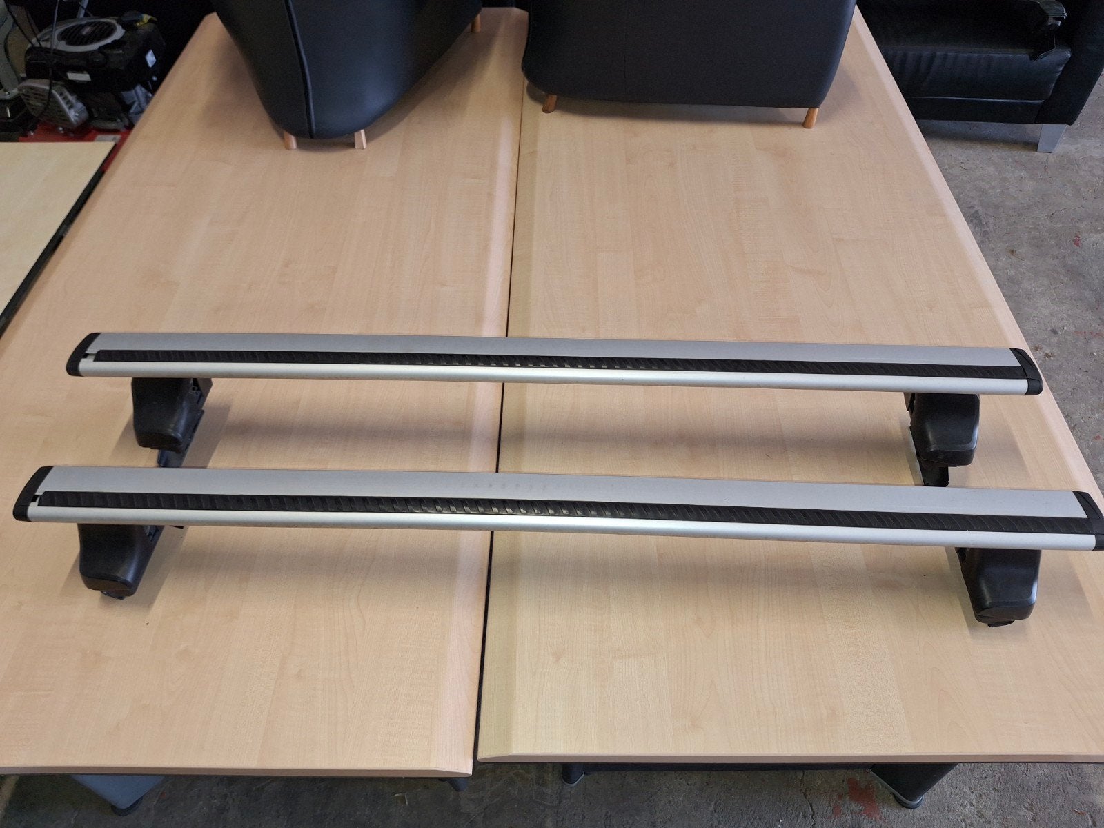 Originele Opel aluminium dakdragers | Zonder sleutels, Auto diversen, Dakdragers, Ophalen of Verzenden, Gebruikt