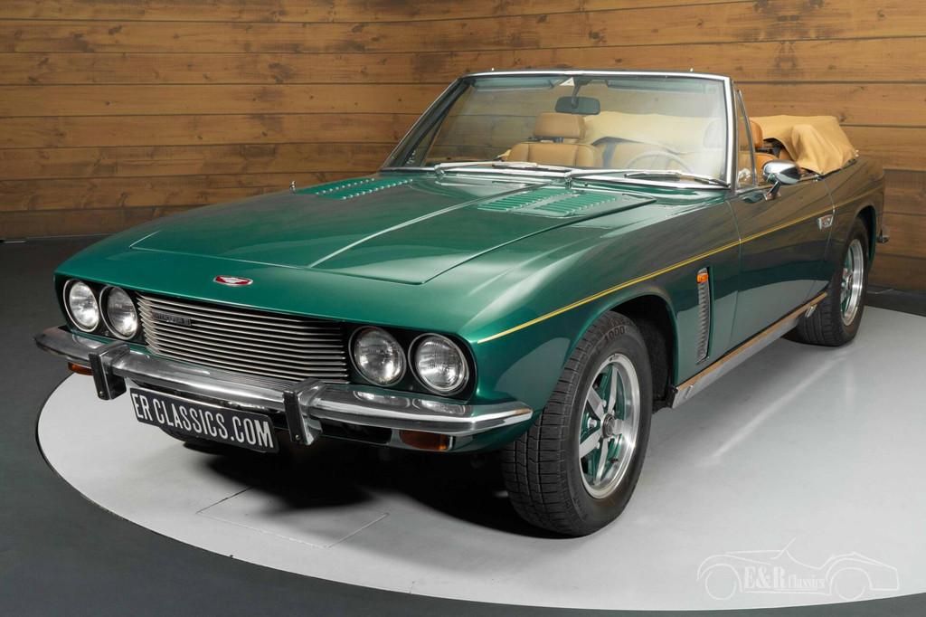 Jensen Interceptor MK3 Cabriolet | Uitvoerig Gerestaureerd |, Auto's, Achterwielaandrijving, Cabriolet, 4 stoelen, Leder
