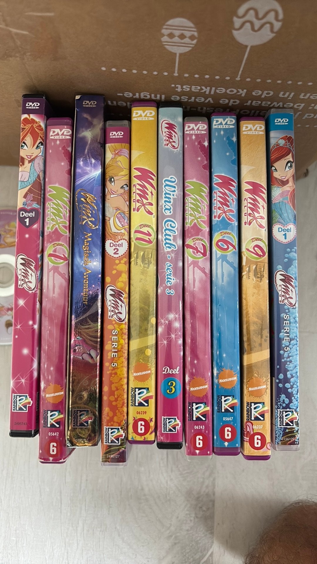 Winx dvd, Cd's en Dvd's, Ophalen of Verzenden, Zo goed als nieuw