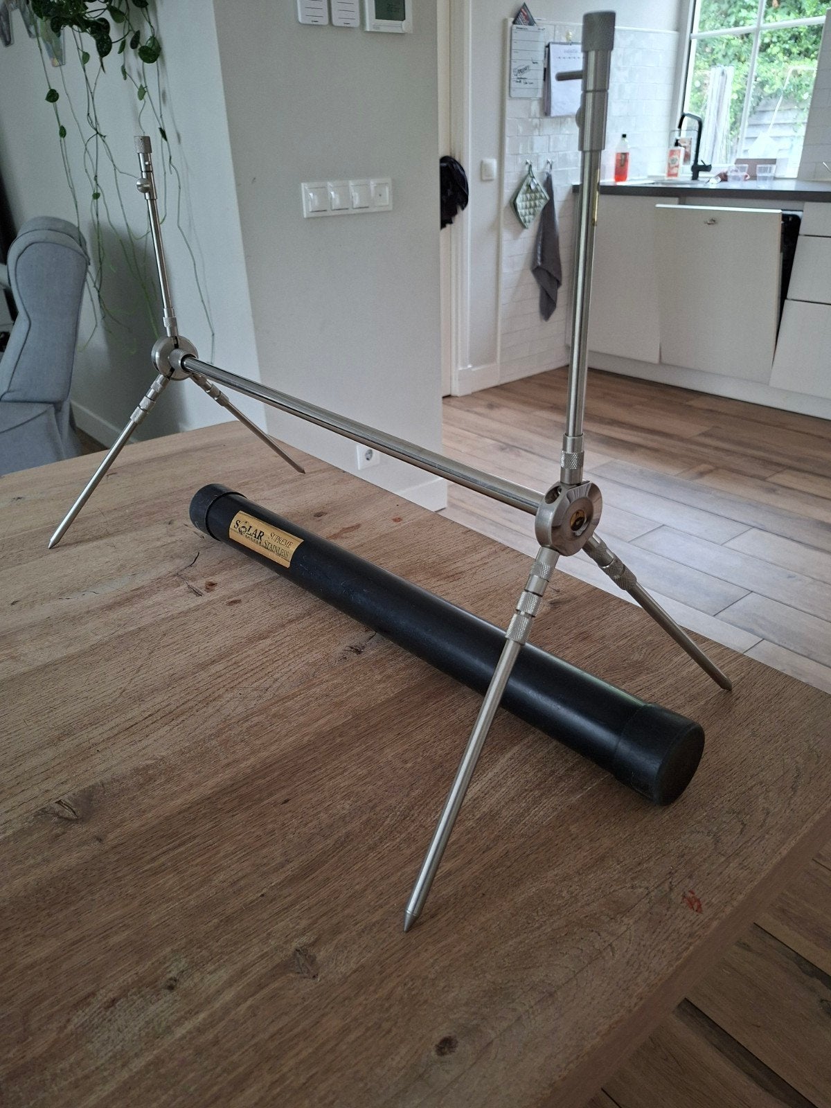 solar mk1 rodpod incl koker *oldskool* nieuwstaat, Ophalen of Verzenden, Zo goed als nieuw, Overige typen