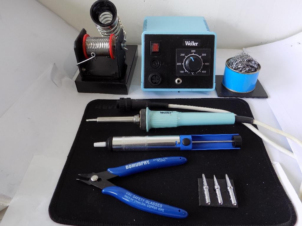 WELLER WTCP-S REGELBAAR  SOLDEERSTATION met SUPER BOUT+EXTRA, Hobby en Vrije tijd, Elektronica-componenten, Ophalen of Verzenden
