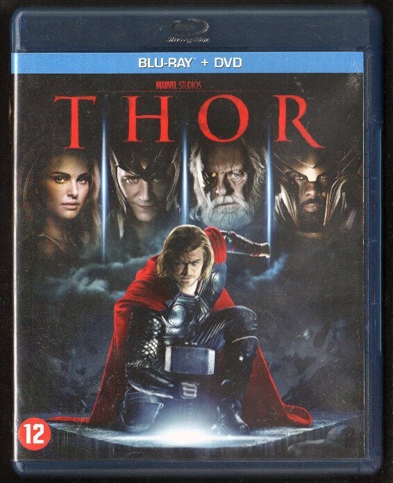 Thor+DVD, MARVEL MCU. Blu-ray., Cd's en Dvd's, Blu-ray, Gebruikt, Film, Spaans, Actie